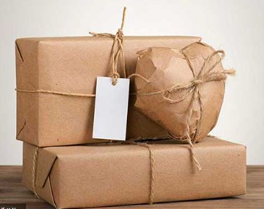  بسته‌بندی محصولات با کاغذ کرافت